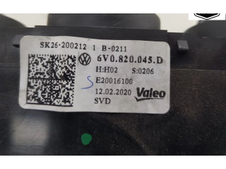 Блок управления климат-контролем 6V0820045D, 6V0820045D   Skoda Fabia Mk4 (6VA)