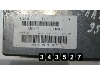 Блок управления двигателя 09378729 Saab 9-5
