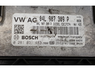 Блок управления двигателя 04L907309P, 04L906026LQ   Skoda Superb B8 (3V)