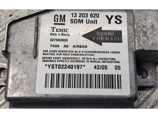 Блок подушек безопасности 13203620, 327963935 Opel Meriva A