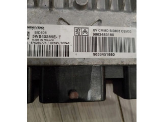 Блок управления двигателем ECU 9663483180   Citroen C2