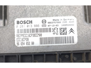 Блок управления двигателя 9665465280, 0281013666   Citroen C-Crosser