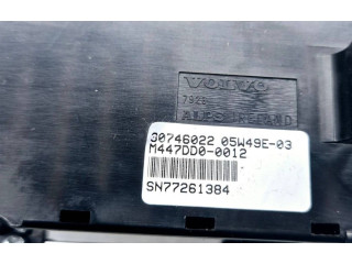 Блок управления климат-контролем 30746022, M447DD00012 Volvo V70