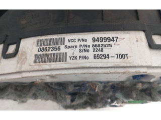 Панель приборов 9499947, 69294700T   Volvo XC90       