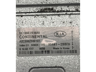 Блок управления двигателя DE16NE2K16A0, 954412BBF0   KIA Niro