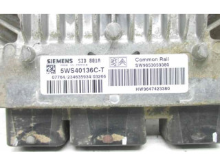 Řídící jednotka 9653059380 Citroen Berlingo