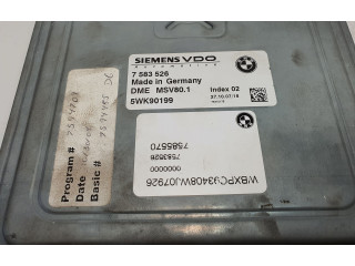 Комплект блоков управления 7583526, 12147583526 BMW X3 E83