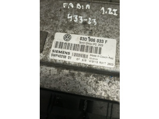 Блок управления двигателя 03D906033F   Skoda Fabia Mk1 (6Y)