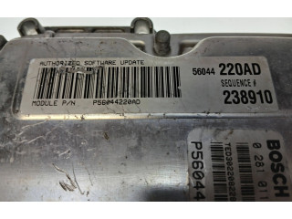 Блок управления двигателя 0281011062, P56044220AD   Jeep Cherokee