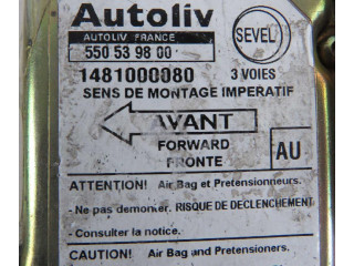 Блок подушек безопасности 550539800, 1481000080   Fiat Ulysse