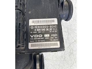 Блок управления двигателя A0295453632 Mercedes-Benz A W168