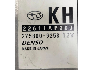 Блок управления двигателя 22611AP203, 2758009258 Subaru Forester SH