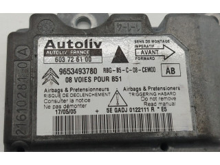 Блок подушек безопасности 9653493780 Citroen C4 I