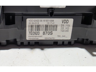 Přístrojová deska Volkswagen Transporter - Caravelle T6 2017 7E0920870S