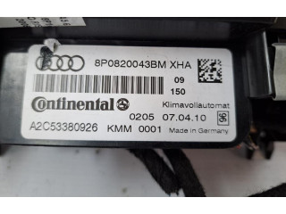 Блок управления климат-контролем 8P0820043BM, 8P0820043BM   Audi A3 S3 8P