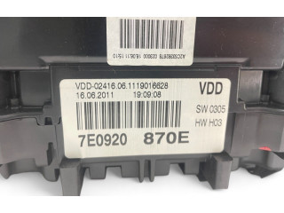 Панель приборов 7E0920870E Volkswagen Transporter - Caravelle T5