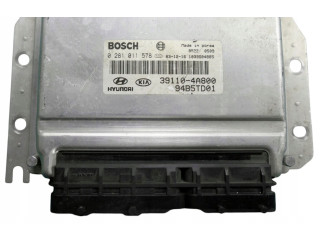 Блок управления двигателя 0281011578, 391104A800   KIA Sorento