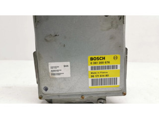 Блок управления двигателя 9617161480, 0261200676 Peugeot 306
