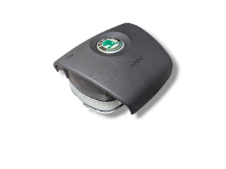 Подушка безопасности водителя 5J0880201D Skoda Fabia Mk2 (5J)