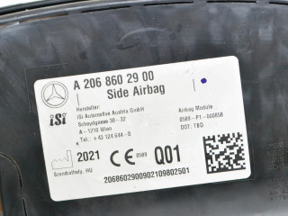 Подушка безопасности в сиденье A2068602900, 0589P1000858 Mercedes-Benz C W206