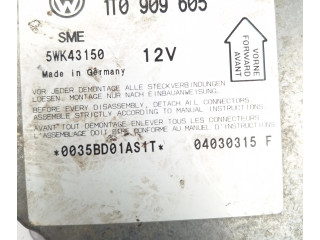 Airbagsteuergerät 1T0909605, 5WK43150   Volkswagen Touran 