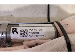 Боковая подушка безопасности 3V9880742D   Skoda Superb B8 (3V)