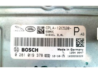 Блок управления двигателя 0281019378, CPLA12C520PAB Jaguar XF