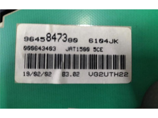 Přístrojová deska Peugeot 206 CC 2002 9645847380, 0090059