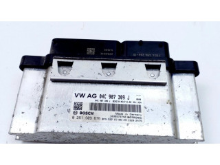 Блок управления двигателя 04C907309J, 0261S09676   Skoda Fabia Mk3 (NJ)