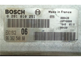 Блок управления 0281010251, 9636254880   Citroen Xantia