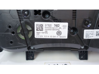 Панель приборов 517920740D, 35306KM   Volkswagen Golf Sportsvan       