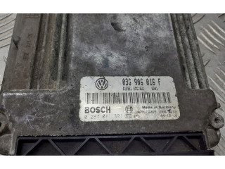 Блок управления двигателя 03G906016F Skoda Octavia Mk2 (1Z)