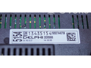 Блок управления климат-контролем 13435154   Vauxhall Astra J