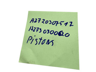 Píst A2730300620, A2720307512 Mercedes-Benz S W221