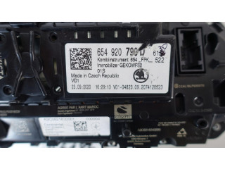 Панель приборов 654920790D LICZNIK VIRTUAL ZEGARY LCD SKODA KAMIQ SCALA Skoda Scala