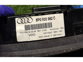 Панель приборов 8P0920982C Audi A3 S3 A3 Sportback 8P
