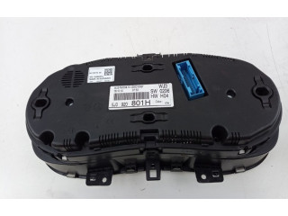 Панель приборов 5J0920801H, 5J0920801H   Skoda Fabia Mk2 (5J)       