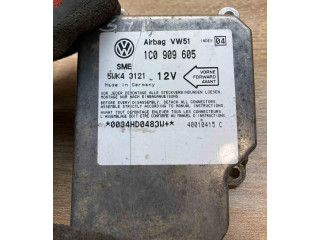Блок подушек безопасности 1C0909605, 5WK43121   Skoda Fabia Mk1 (6Y)