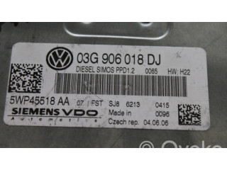 Řídící jednotka 03G906018DJ, 5WP45518AA Seat Altea 2004