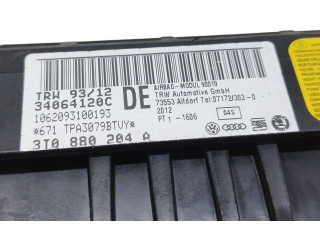 Подушка безопасности пассажира 3T0880204A, 34064120C   Skoda Superb B6 (3T)