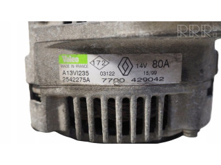 Генератор 7700429042, 2542275A   Renault Clio I 1.6     