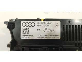 Блок управления климат-контролем 8K1820043AF Audi A4 Allroad