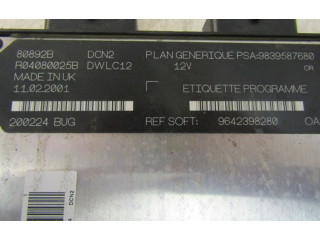 Блок подушек безопасности 9642409880, 193925 Citroen Berlingo