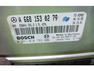Блок управления двигателя A6681530279, A6681530279   Mercedes-Benz A W168