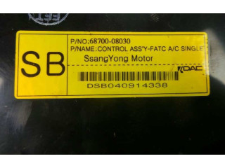 Блок управления климат-контролем 6870008030, 03-06-DAC SsangYong Rexton