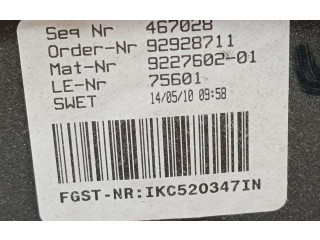 Přístrojová deska BMW 5 F10 F11 2011 205957605, JOHNSONCONTROLS