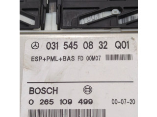 Блок управления АБС 0315450832Q01, 0265109499   Mercedes-Benz E W210