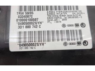 Боковая подушка безопасности 3D1880742C, 0334087C Volkswagen Phaeton