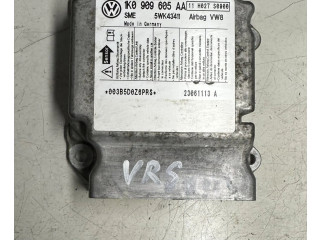 Блок подушек безопасности 1K0909605AA, 1K0909605AA Skoda Octavia Mk2 (1Z)