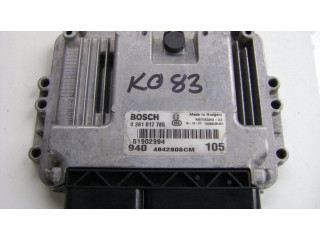 Блок управления двигателя 51902994, 0281017785 Alfa Romeo Giulietta